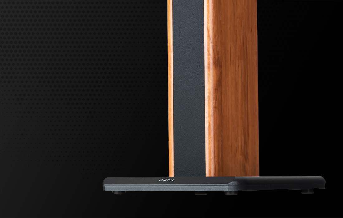 Edifier SS02 állvány (Edifier S1000MKII / S1000W hangszóróhoz, barna) 2db.-7