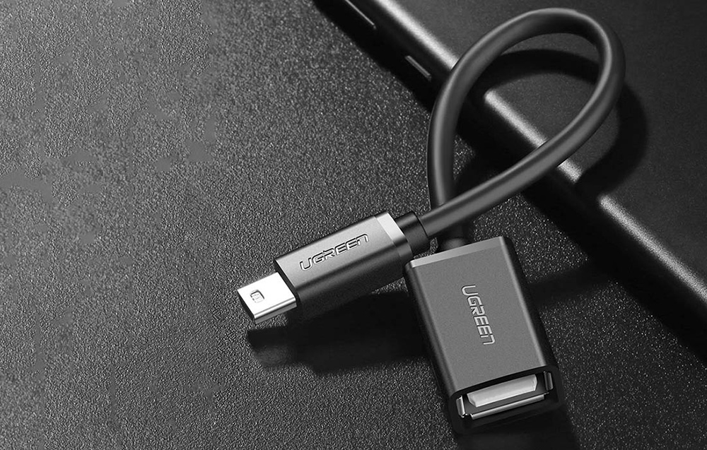 Ugreen US249 OTG USB - mini USB adapter (fekete)-1