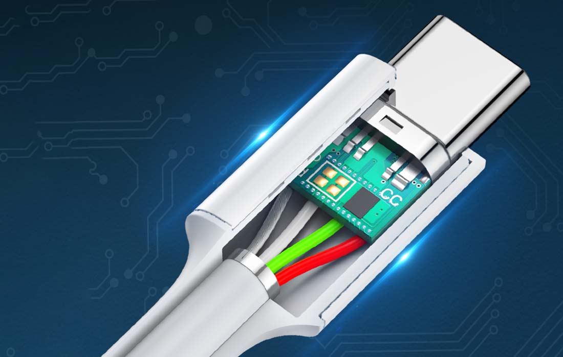 Ugreen US264 USB-C - USB-C kábel, 60W, 2m (fehér)-5