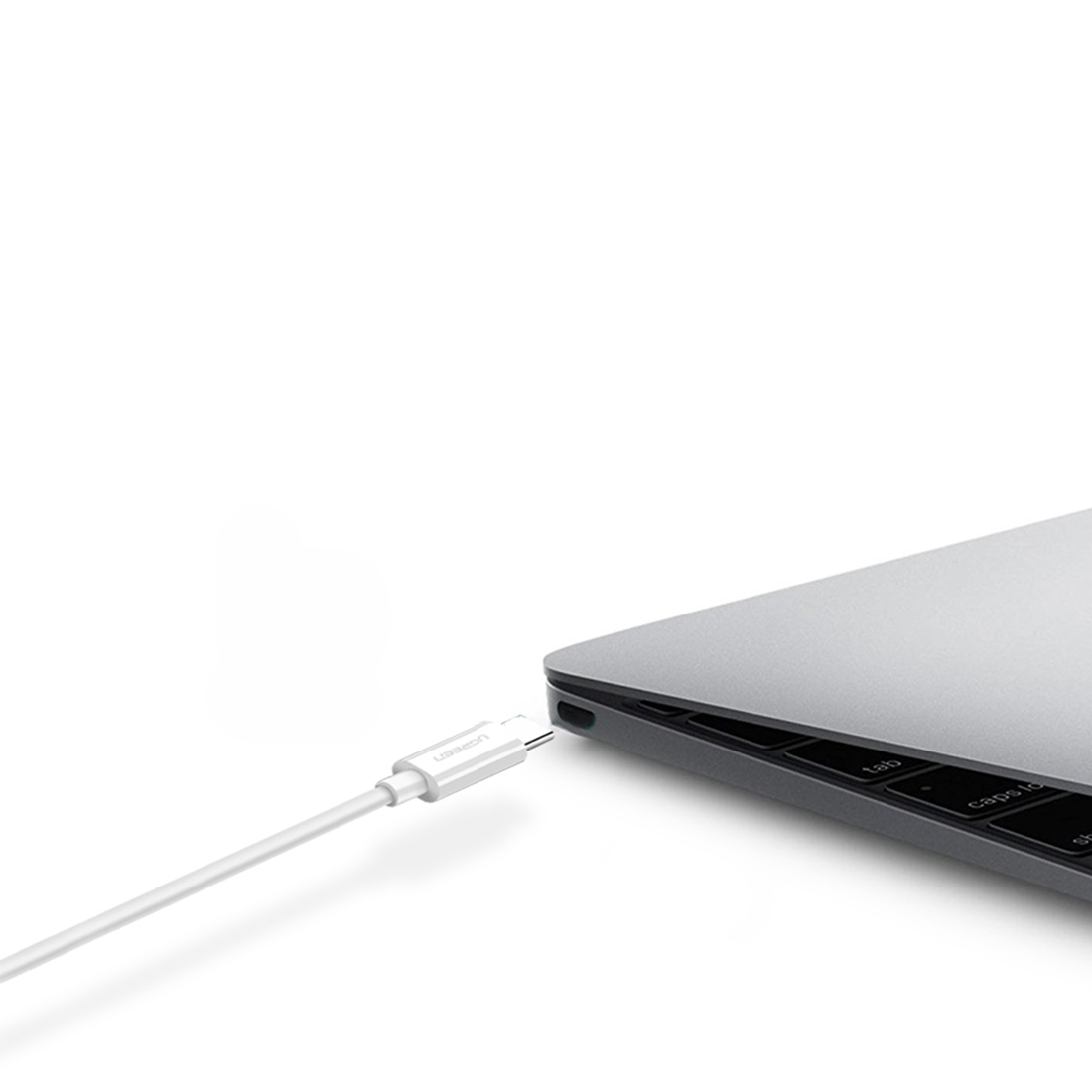 Ugreen USB-C/USB-B kábel nyomtatóhoz US241, nyomtató kábel 1,5m (fehér)-3