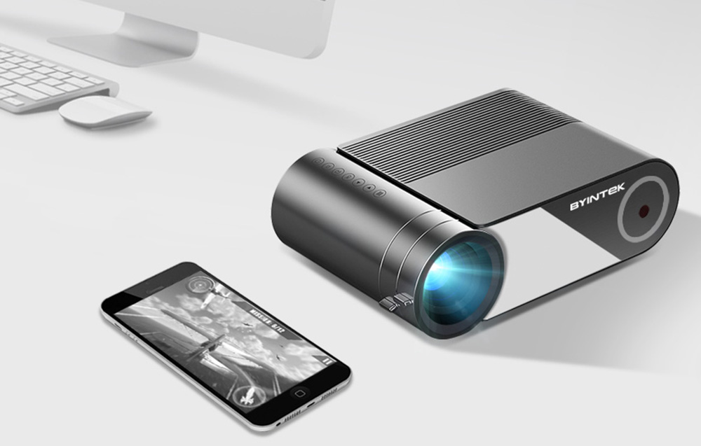 BYINTEK K9 Multiscreen LCD 1920x1080p Vezeték nélküli Projektor-4
