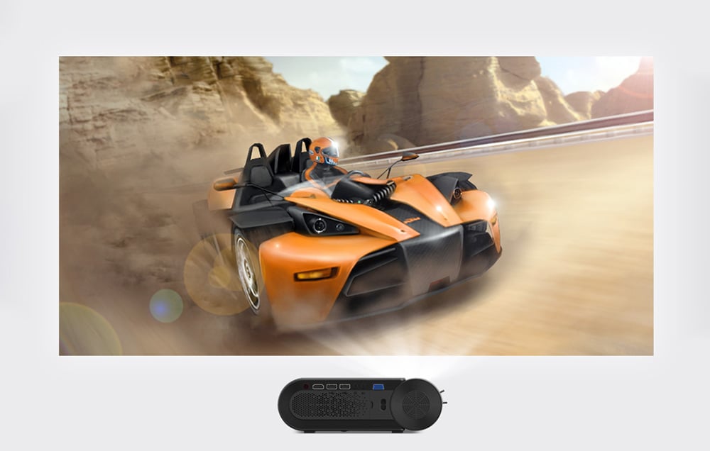 BYINTEK K9 Multiscreen LCD 1920x1080p Vezeték nélküli Projektor-8