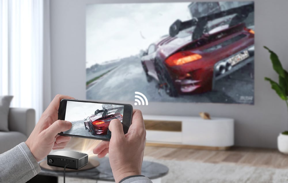 BYINTEK K25 Smart LCD 4K Android OS projektor-2