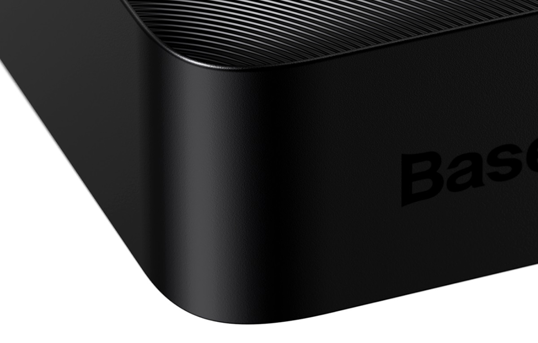 Baseus Bipow 30000mAh powerbank kijelzővel 15W + USB-A - Micro USB kábel 0,25m fekete (PPBD050201)-2