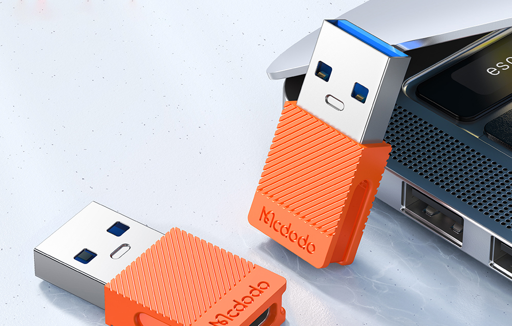Mcdodo USB-C - USB 3.0 átalakító adapter OT-6550 narancssárga-3
