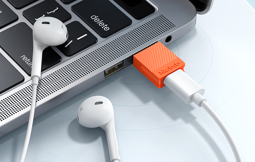Mcdodo USB-C - USB 3.0 átalakító adapter OT-6550 narancssárga-4