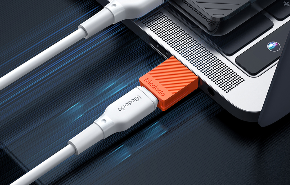 Mcdodo USB-C - USB 3.0 átalakító adapter OT-6550 narancssárga-5