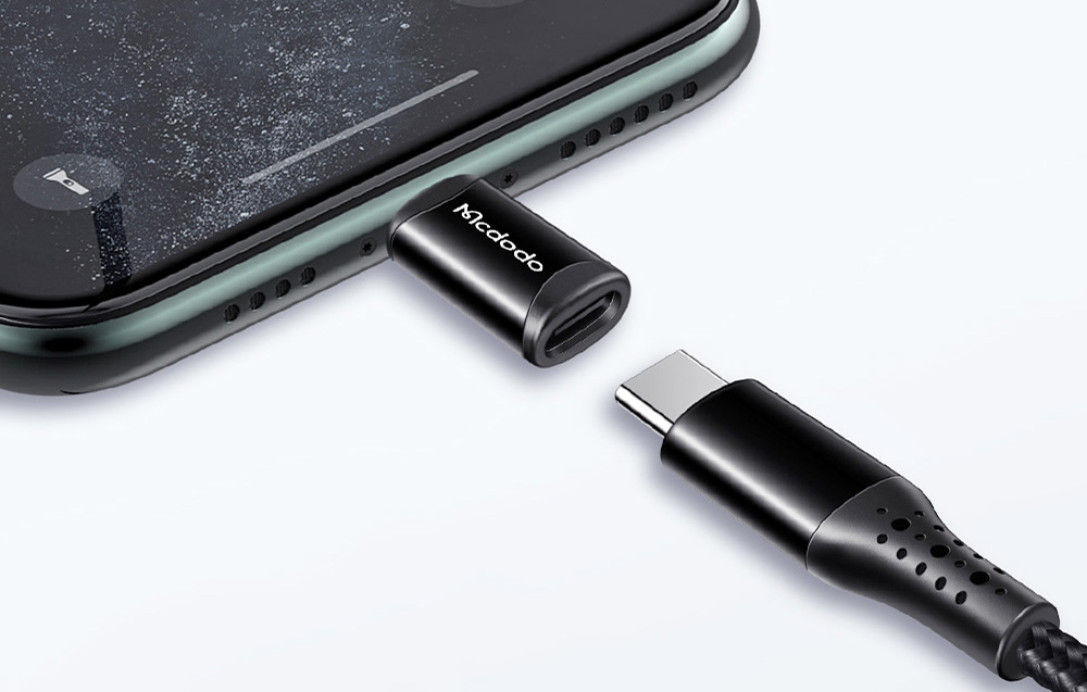 Mcdodo USB-C - Lightning átalakító adapter OT-7680 fekete-6