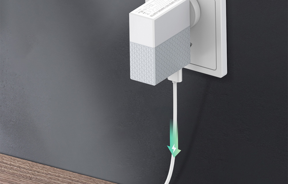 Hálózati töltő LDNIO A2620C USB, USB-C 65W + USB-C - USB-C kábel-4