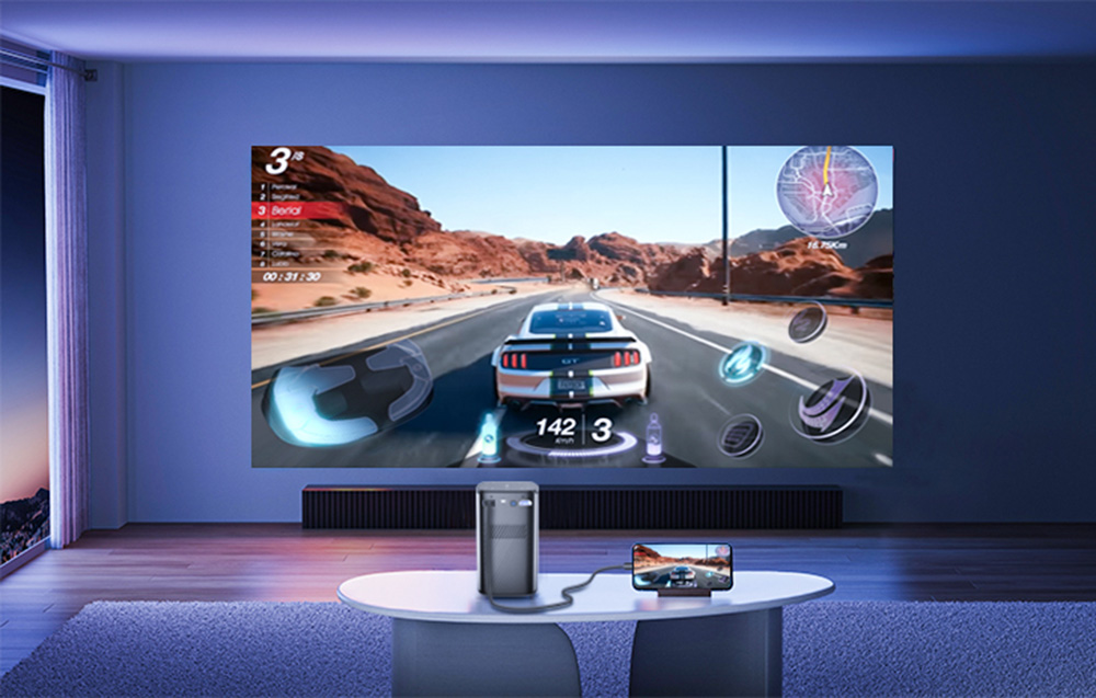 BYINTEK P70 DLP 3D 4K Android projektor-5
