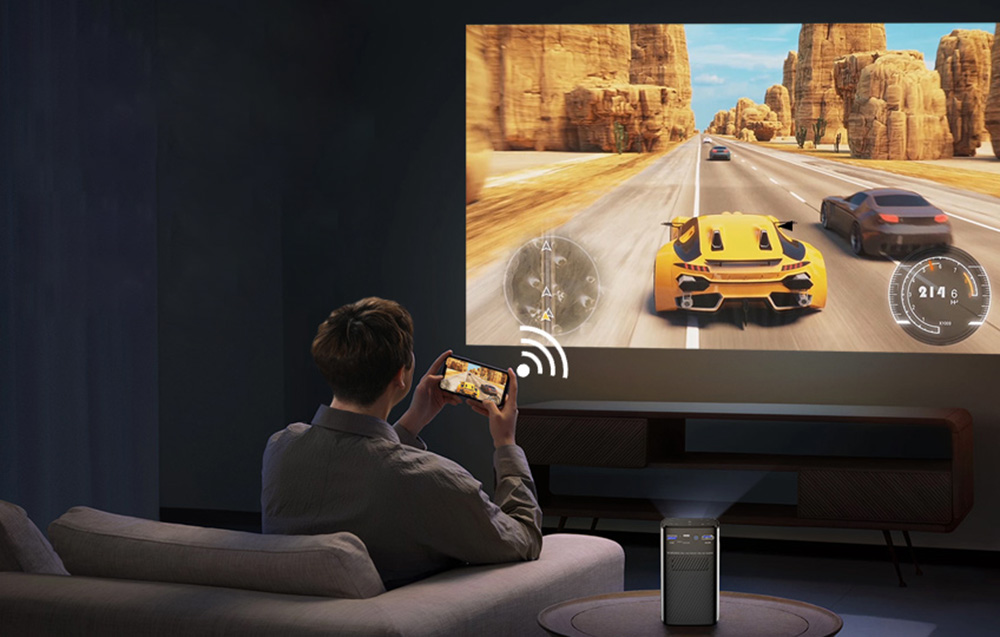 BYINTEK P70 DLP 3D 4K Android projektor-7