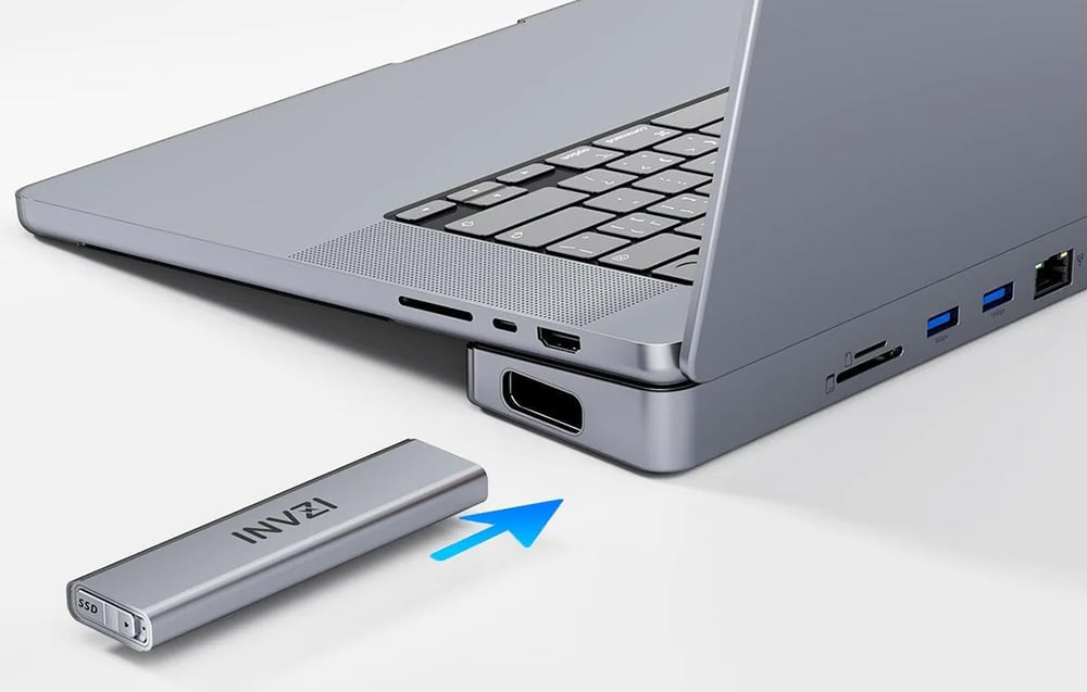 USB-C dokkolóállomás / Hub MacBook Pro 13