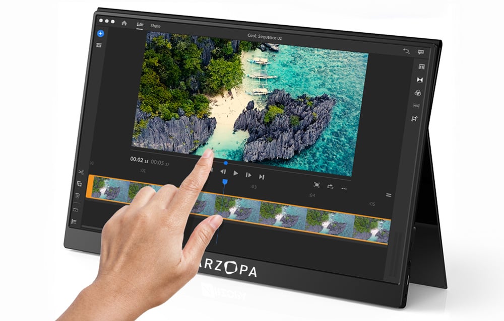 Hordozható Monitor Arzopa A1T 15,6