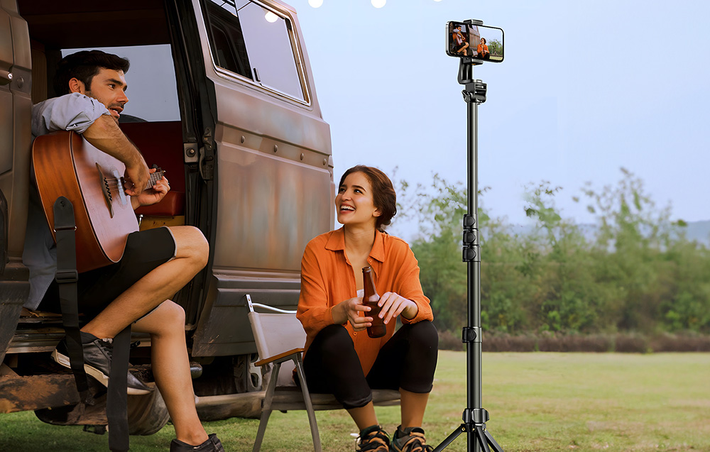 UGREEN LP680 selfie bot és állvány Bluetooth kioldóval 1.7m-3