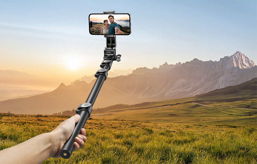UGREEN LP680 selfie bot és állvány Bluetooth kioldóval 1.7m-4