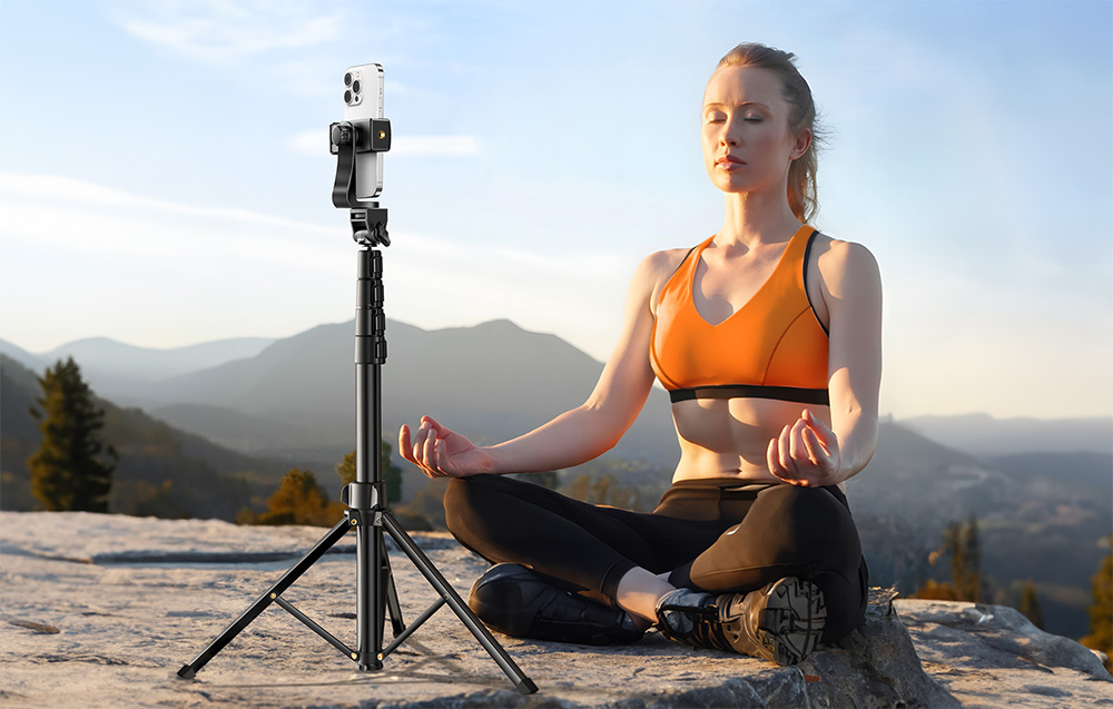 UGREEN LP680 selfie bot és állvány Bluetooth kioldóval 1.7m-5