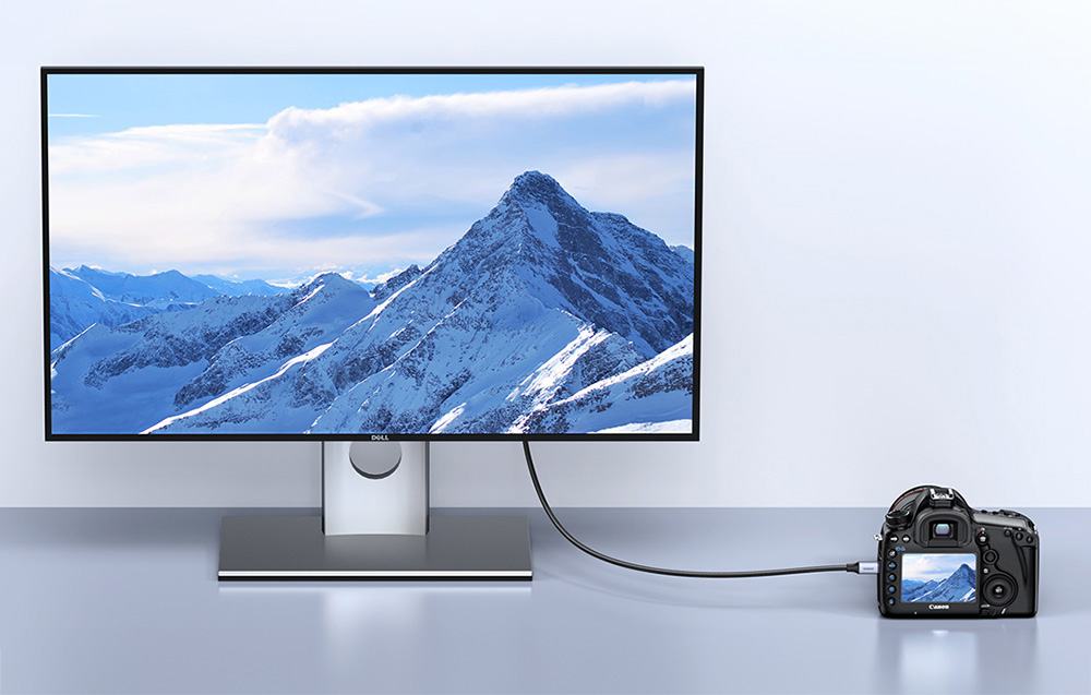 UGREEN HD164 Micro HDMI - HDMI kábel 8K@60Hz 2m (fekete)-4