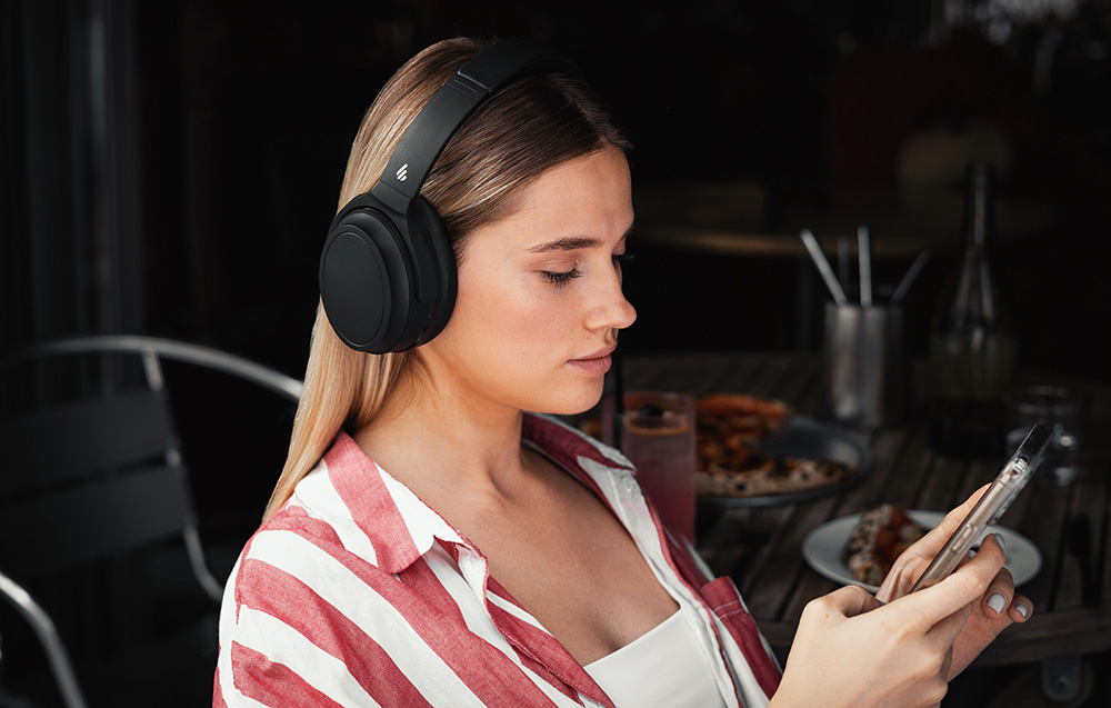 Edifier WH700NB Vezeték nélküli Bluetooth fejhallgató, ANC (fekete)-3