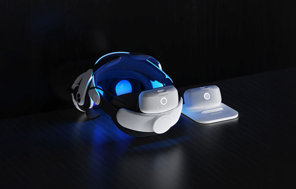 BOBOVR M3 Pro Fejpánt + Akkumulátor Oculus Quest 3-hoz-2