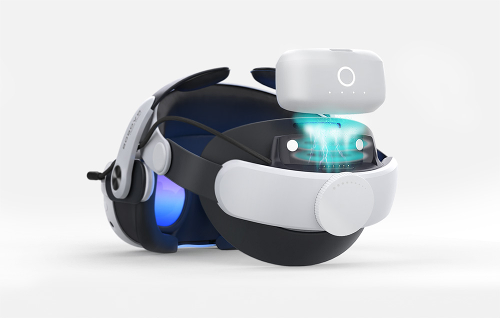 BOBOVR M3 Pro Fejpánt + Akkumulátor Oculus Quest 3-hoz-4