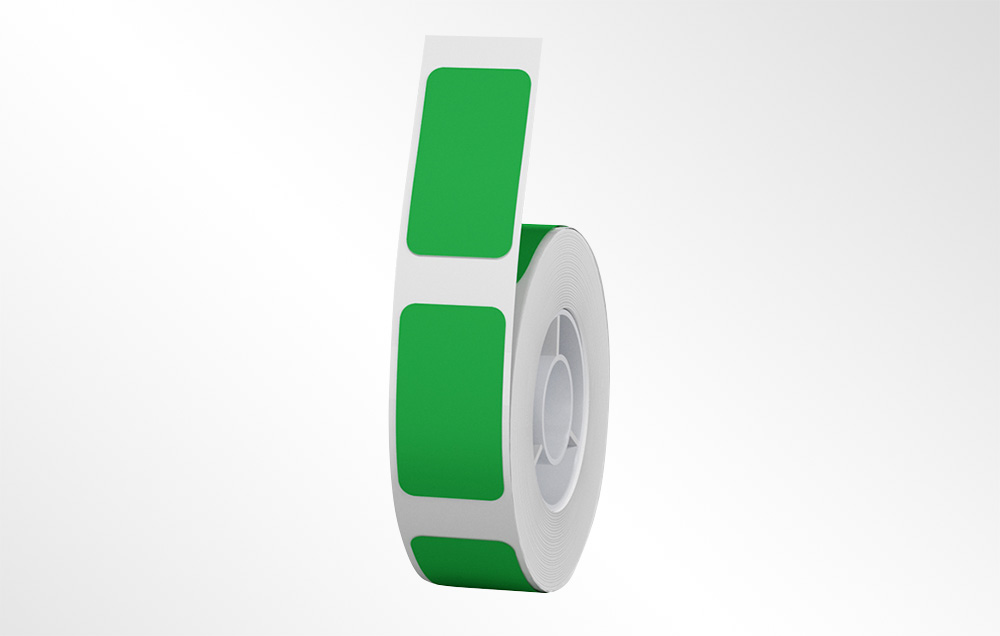 Niimbot 10x25 mm hőpapír címkék, 240 db (Zöld)-1