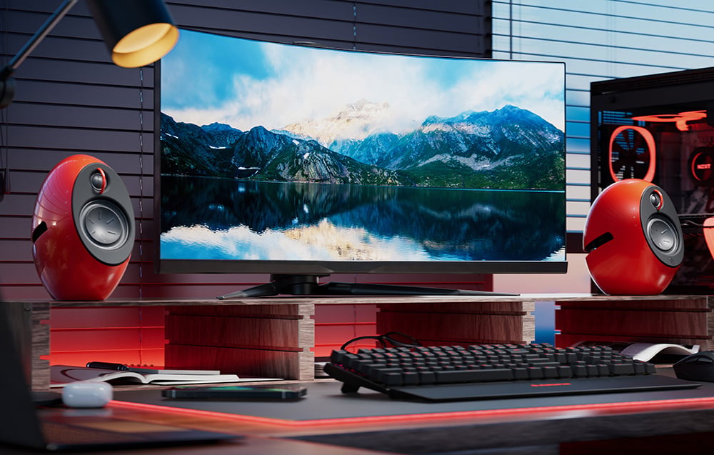 Edifier e25HD Hangszórók (piros)-5