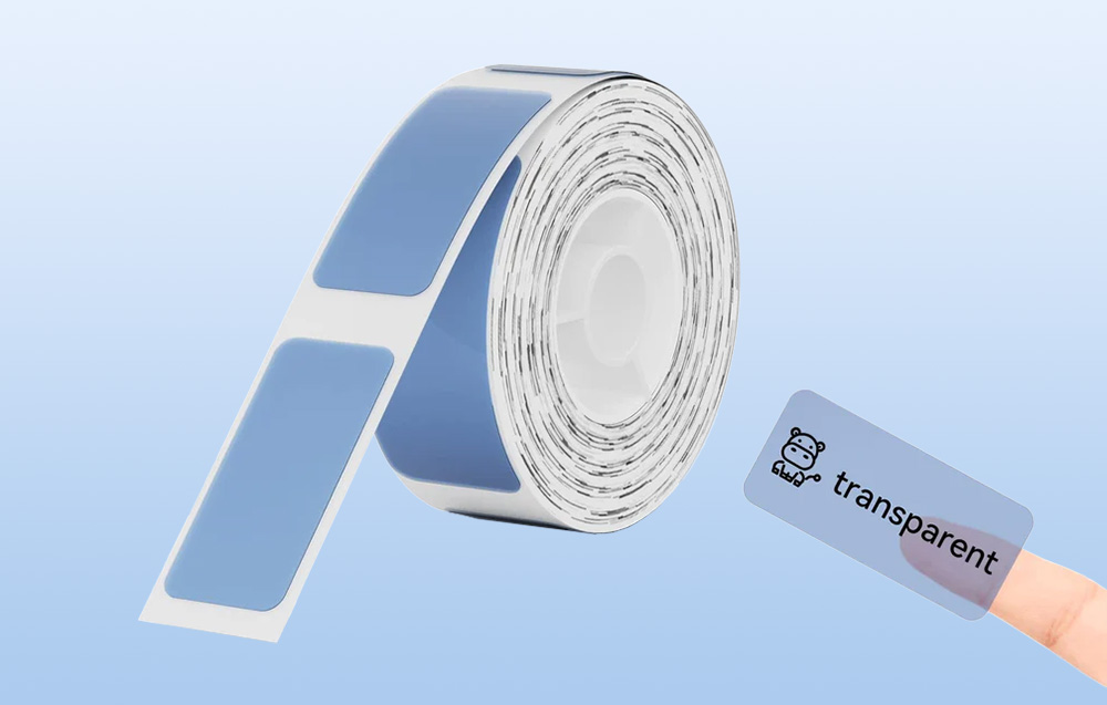 Niimbot TT14x30 mm termálcímkék, 195 db (világoskék)-1