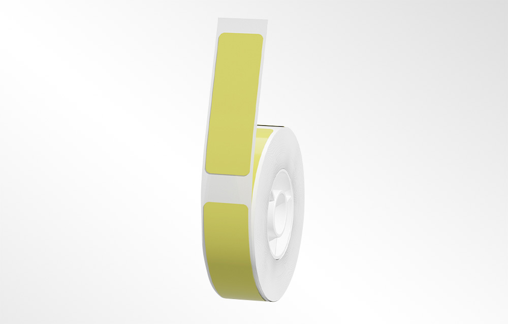 Niimbot hőpapír címke matricák 12x40 mm, 160 db (Sárga)-1