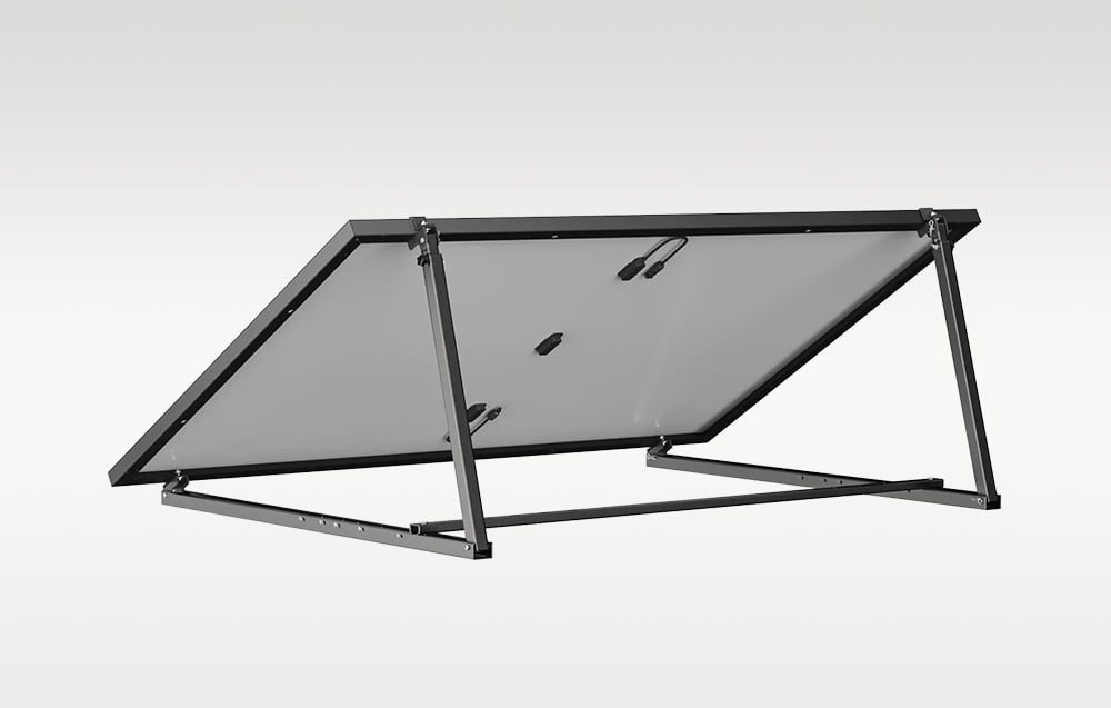 Állítható EcoFlow tartó 400W szabadon álló vagy falra szerelhető PV panelhez-4