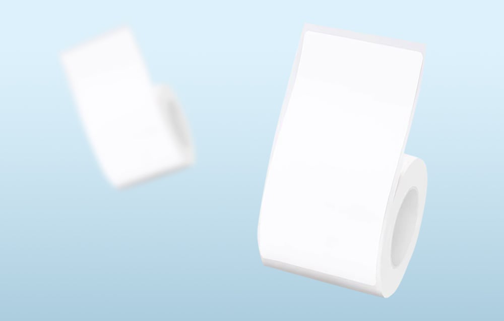 Thermal címkék Niimbot matricák T 45x80mm 95 db (Fehér)-2