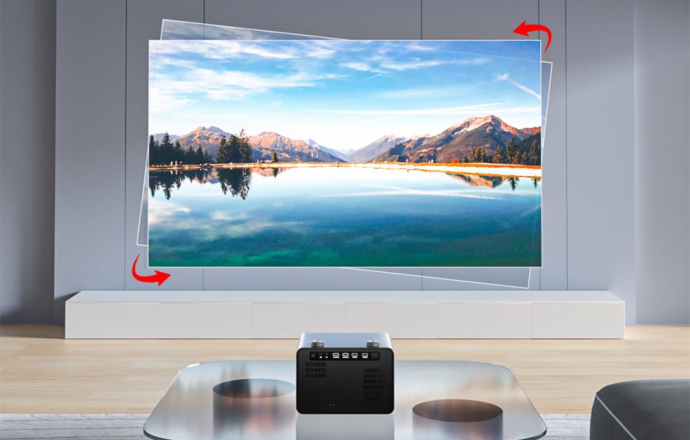 Projektor LED BlitzWolf BW-V7, 1080p, Android, Bluetooth-4
