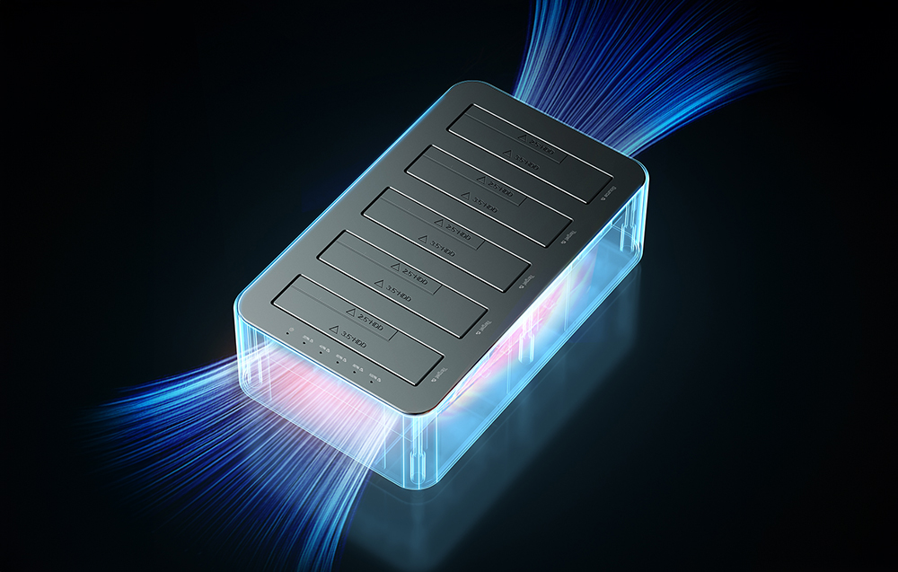 Orico HDD Dokkoló Állomás 3.5 Inch Többportos USB-C-4