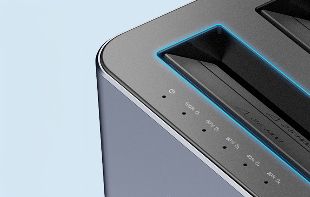 Orico HDD Dokkoló Állomás 3.5 Inch Többportos USB-C-6