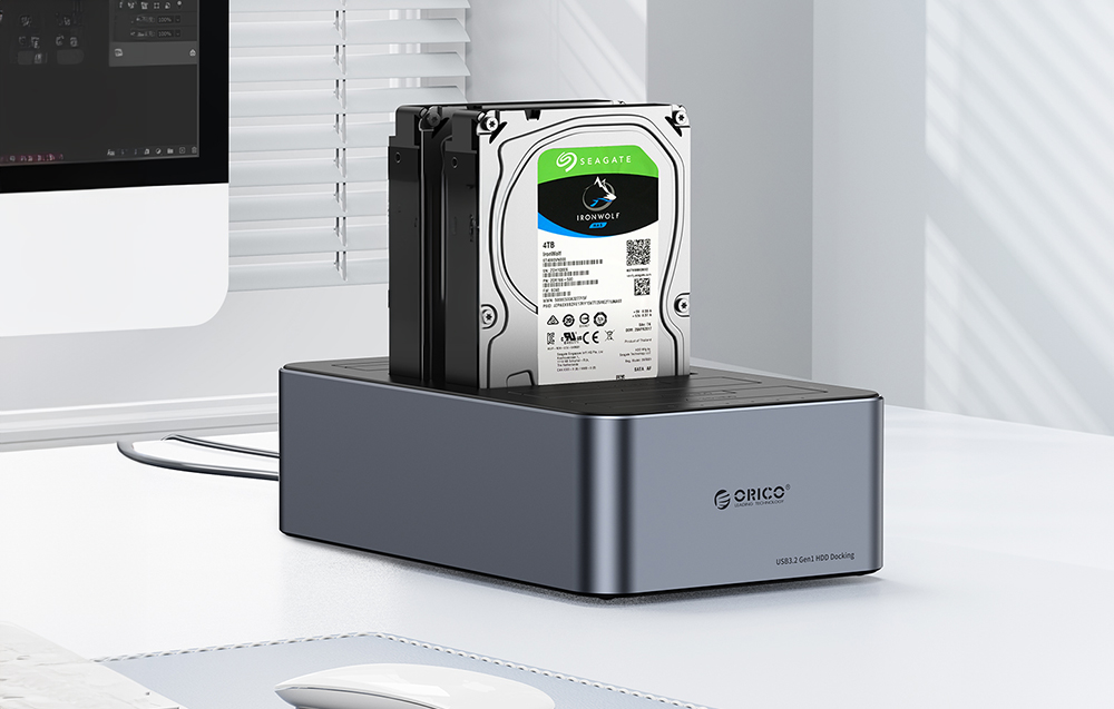 Orico HDD Dokkoló Állomás 3.5 Inch Többportos USB-C-8