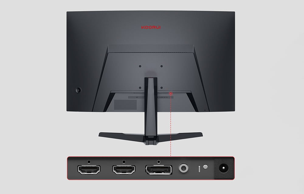 Monitor Koorui 27E6CA 27'' 1920x1080px 165Hz-3