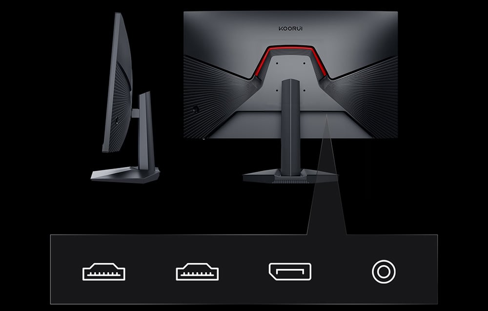 Monitor Koorui GN07 27'' 2560x1440px 170Hz-10
