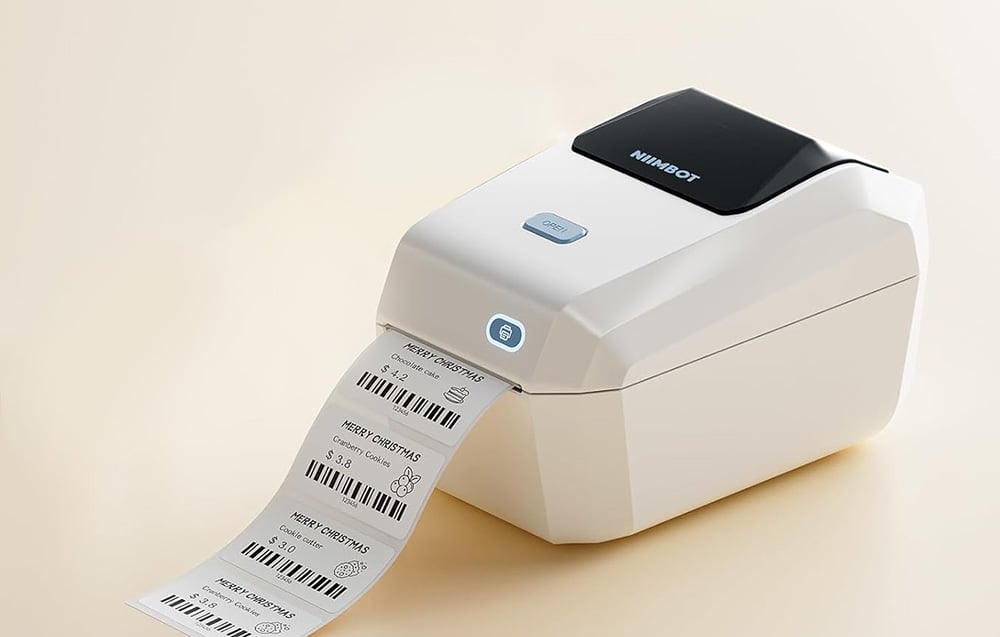 Niimbot K3W hordozható címkenyomtató (krém) -5