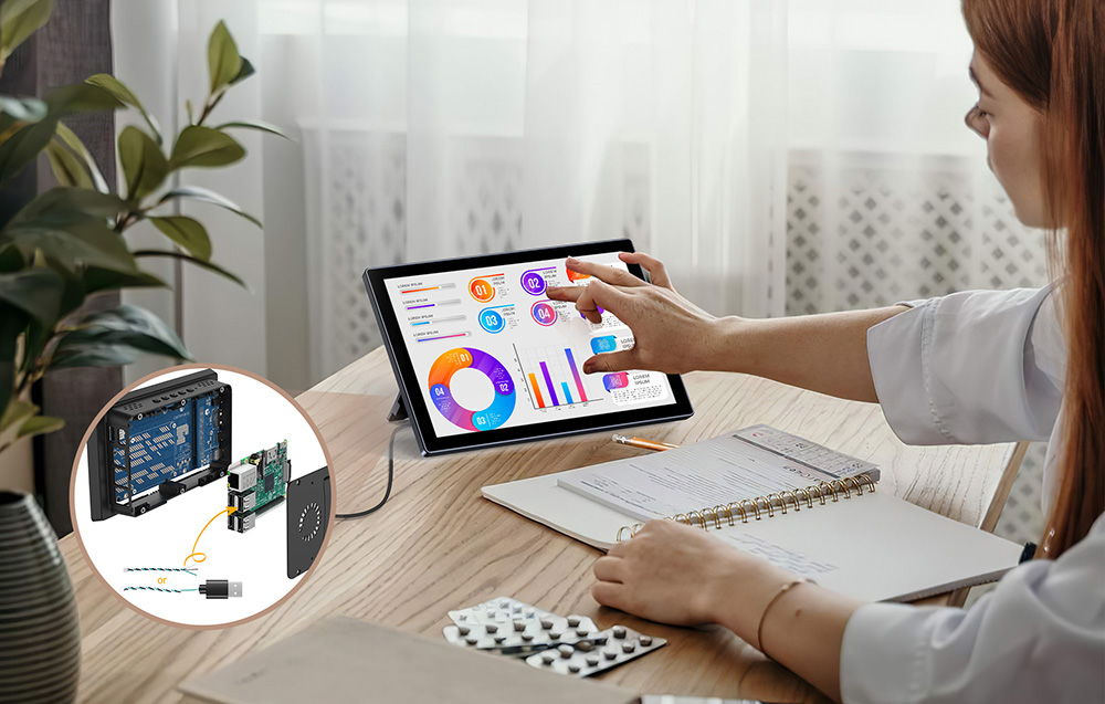 Uperfect Hordozható Monitor UPi B7 10,1
