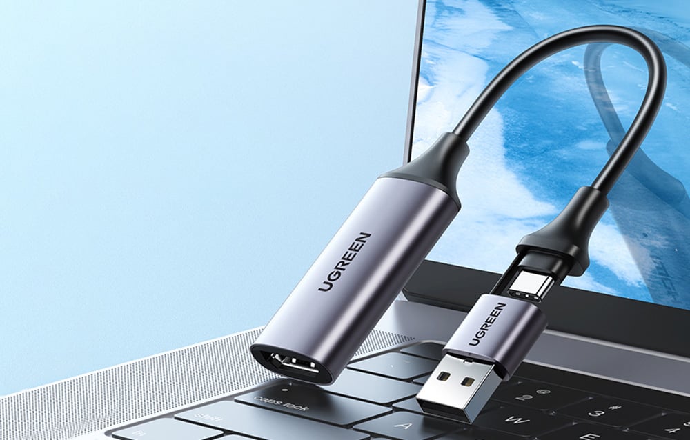 HDMI Rögzítőkártya / Grabber Ugreen CM489, 4K 60Hz, USB + USB-C-2