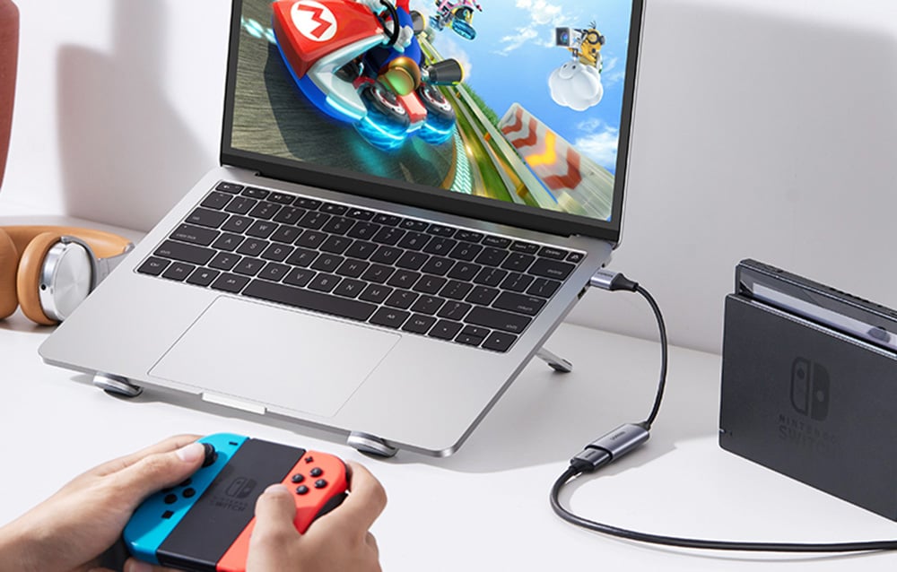 HDMI Rögzítőkártya / Grabber Ugreen CM489, 4K 60Hz, USB + USB-C-4
