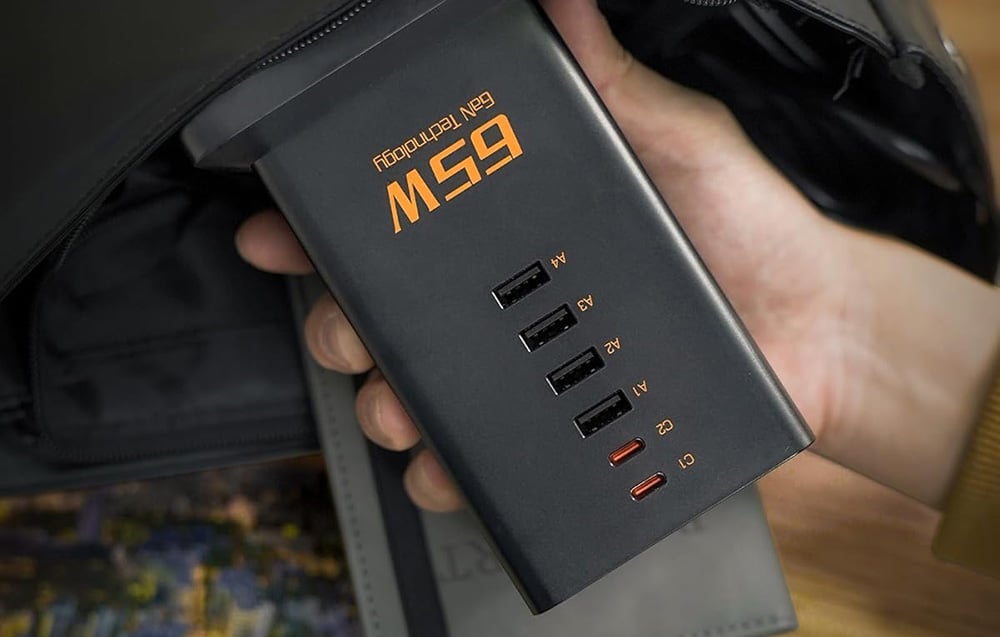 TESSAN TS-FS02DE00 hálózati elosztó USB-A, USB-C portokkal-4