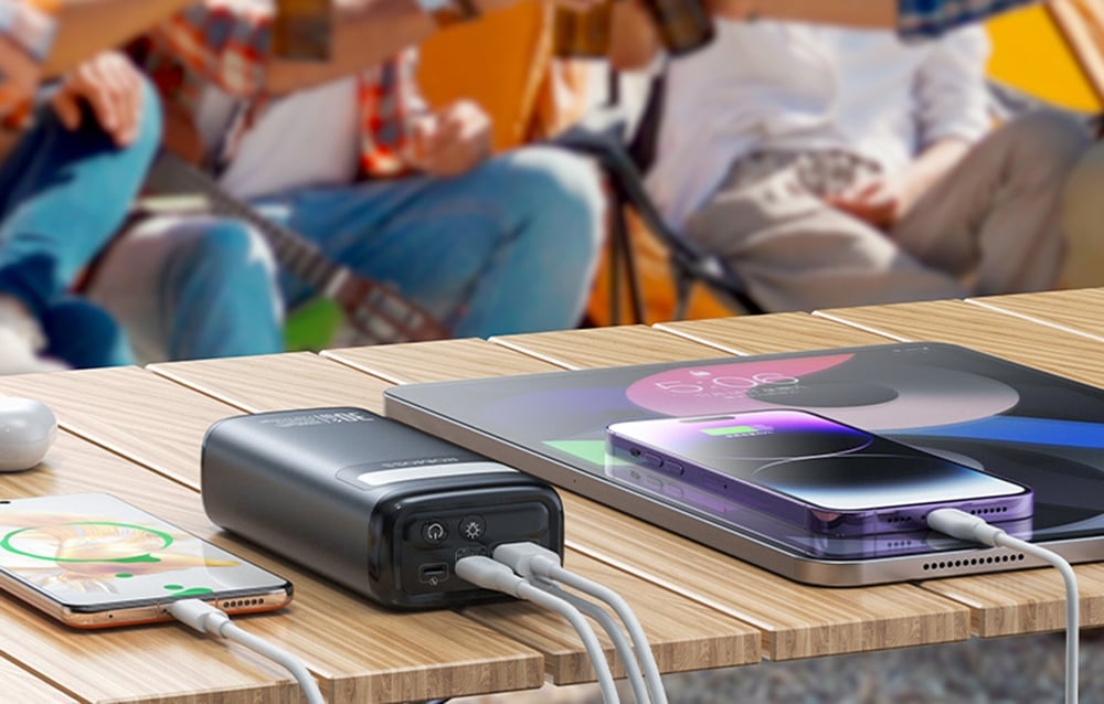 Powerbank PMT30 Romoss 30000mAh 30W (fekete)-1