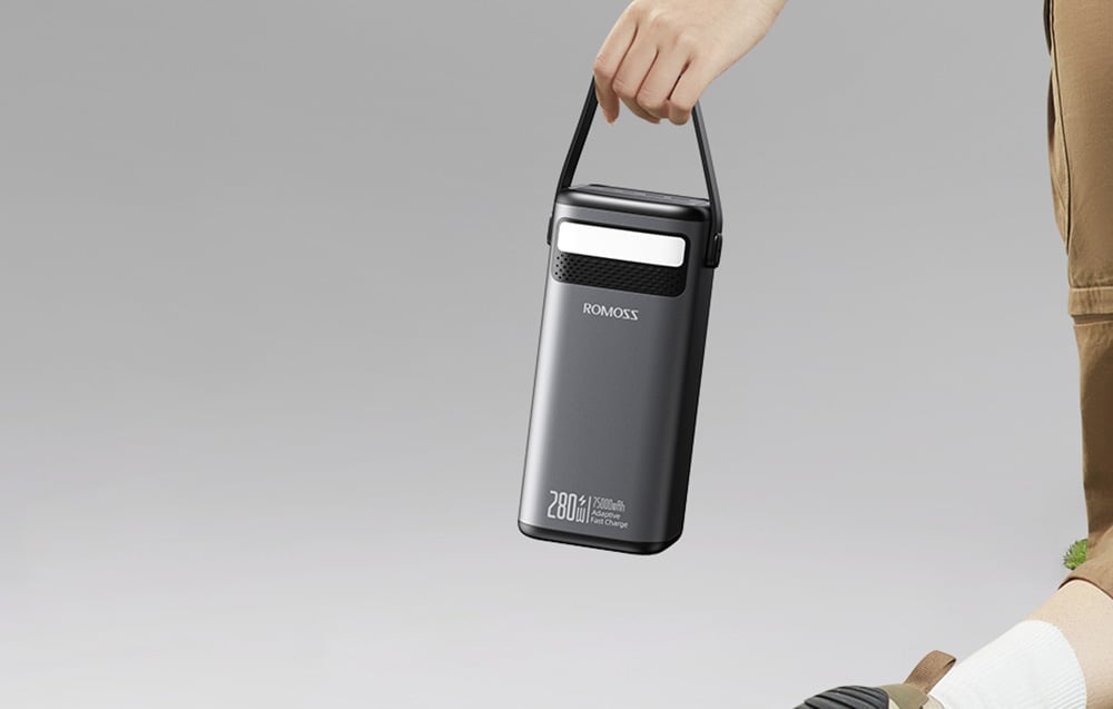 Powerbank Romoss PMT75-DC 75000mAh 280W (fekete)-8