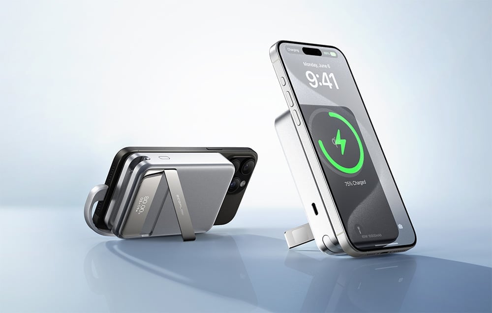 EcoFlow RAPID Mágneses Powerbank (10000mAh) Ezüst-2