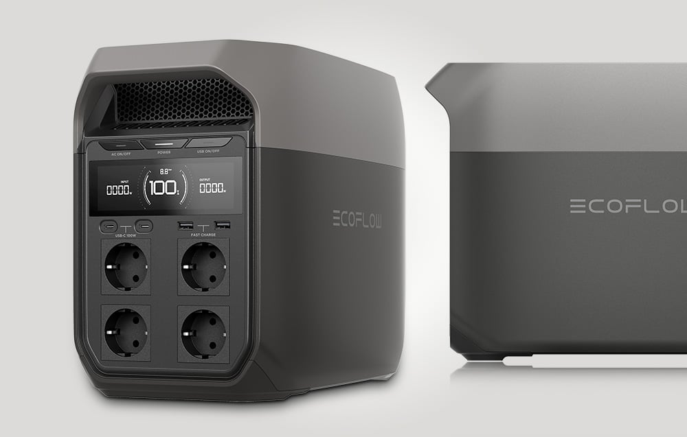 EcoFlow DELTA 3 Hordozható Erőmű-3