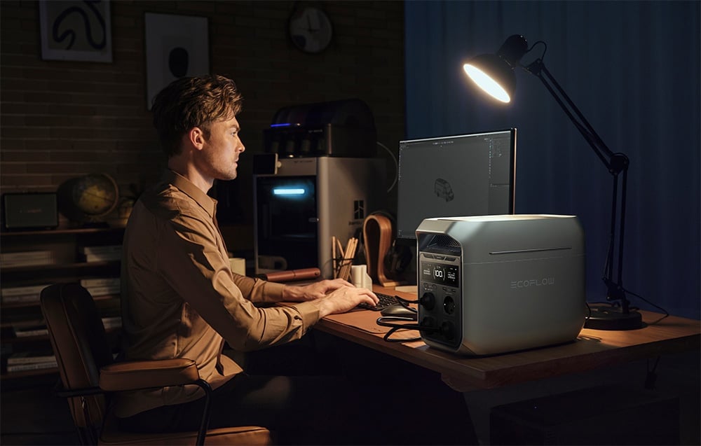 EcoFlow DELTA 3 Plus Hordozható Tápegység-4