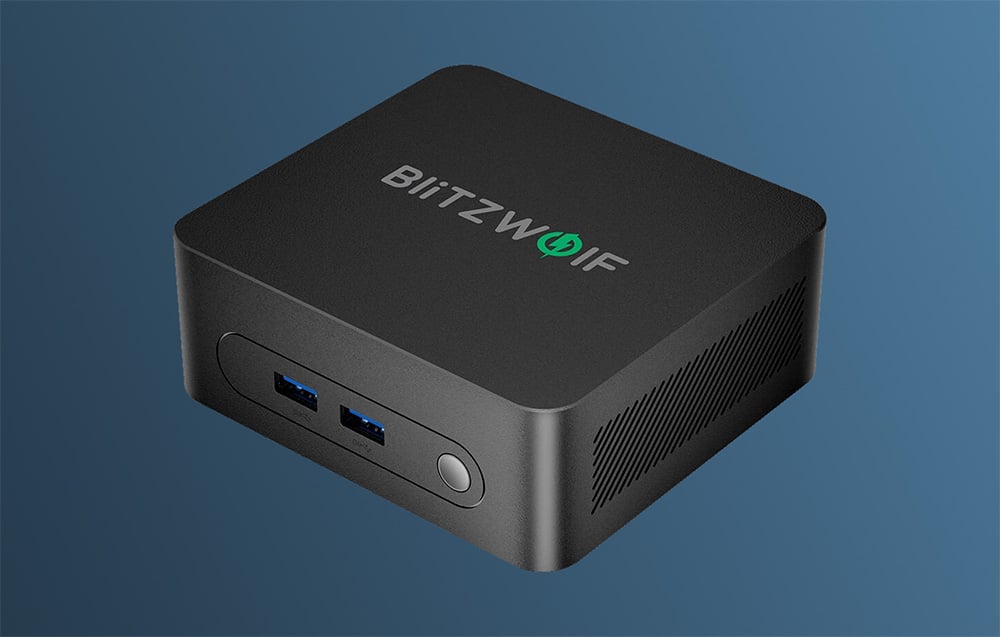 Mini PC BlitzWolf Windows11 Intel dupla kijelző támogatással BW-MPC2 (fekete) -6