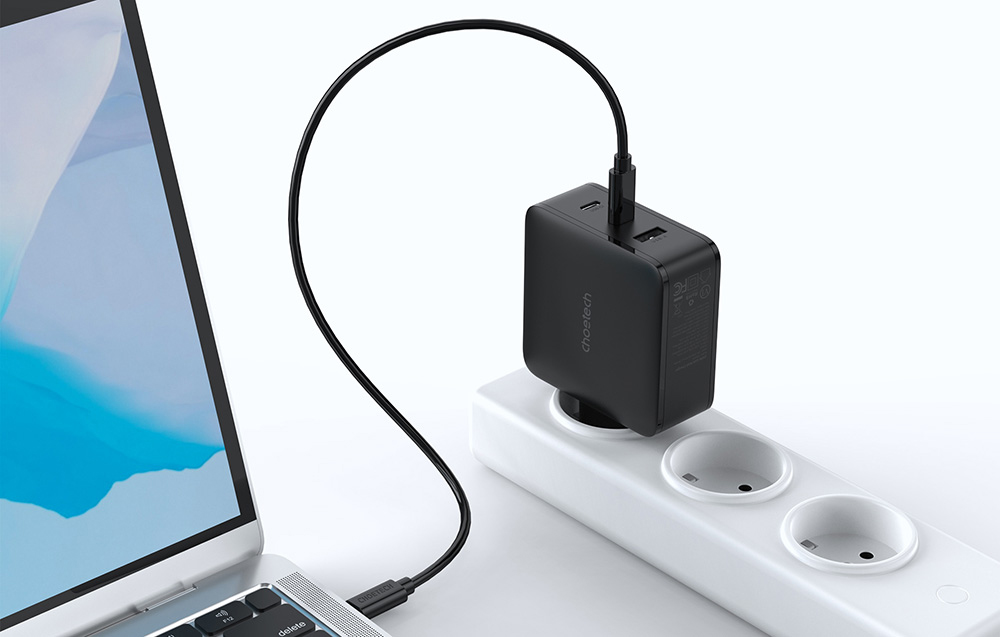 Fali töltő Choetech PD8005, PD 100W GaN-2