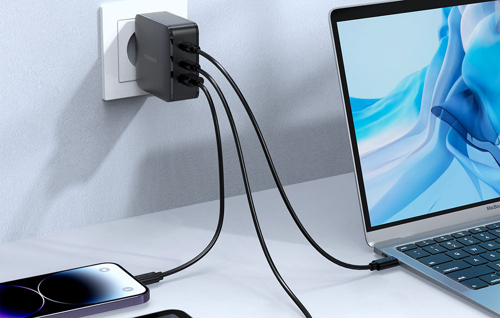 Fali töltő Choetech PD8005, PD 100W GaN-3