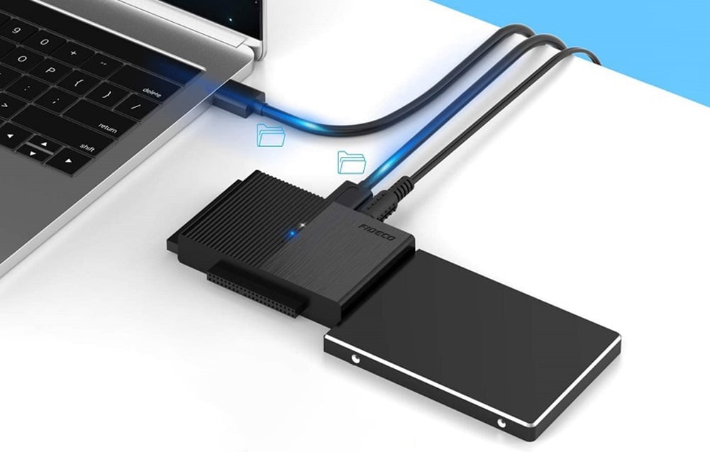 FIDECO PL319 HDD/SSD Adapter (USB 3.0, 16TB, IDE/SATA)-3